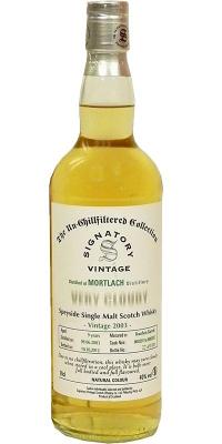 Mortlach 2003 SV The Un-Chillfiltered Collection Very Cloudy Bourbon Casks 40% 700ml