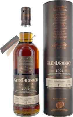 Glendronach 2002 Single Cask Pedro Ximenez Sherry Puncheon #2034 De Wijnproevers 53.7% 700ml