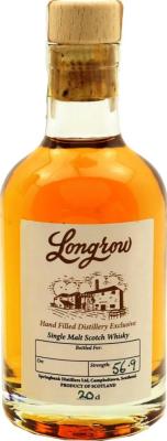 Longrow Hand Filled Distillery Exclusive 59.6% 200ml