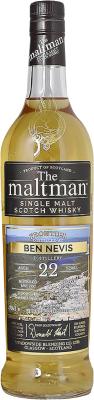 Ben Nevis 1997 MBl The Maltman Bourbon Hogshead #583 48.9% 700ml