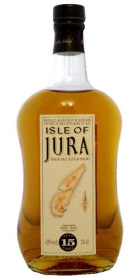 Isle of Jura 15yo Old square label 80's 43% 700ml