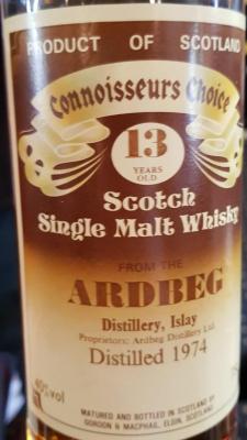 Ardbeg 1974 GM 40% 750ml