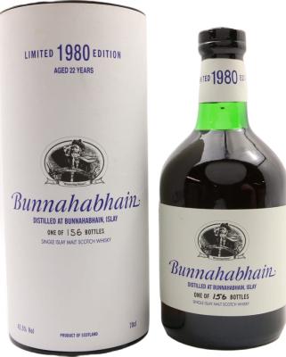 Bunnahabhain 1980 Limited Edition #5684 LMDW 42.3% 700ml