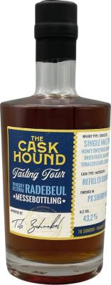 Whisky Festival Radebeul 2010 Tasting Tour Ref. Ex-Bourbon PX Sherry Blood Tub finish 43.2% 350ml