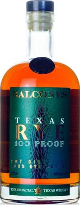 Balcones Texas Rye 100 Proof 50% 750ml