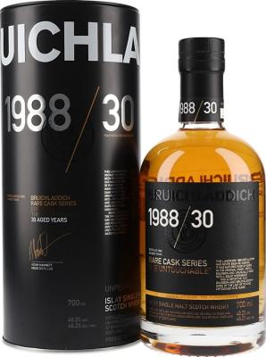 Bruichladdich 1988 30 Rare Cask Series 46.2% 700ml