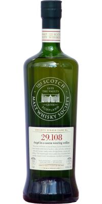 Laphroaig 2001 SMWS 29.108 Angel in A sauna wearing wellies Refill Ex-bourbon Hogshead 56.8% 750ml