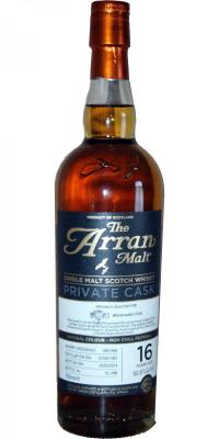 Arran 1997 Private Cask Sherry Hogshead 1997/460 D&M Aficionado's Club 50.9% 750ml