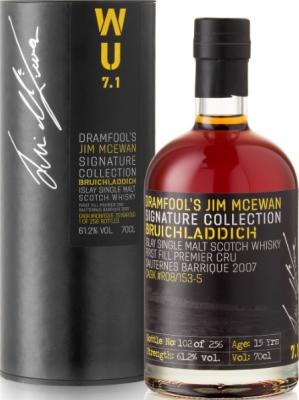 Bruichladdich 2007 Df Jim McEwan Signature Collection 7 1st fill Premier Cru Sauternes Barrique 61.2% 700ml