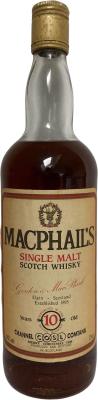 MacPhail's 10yo GM Single Malt COSL Channel Comtank 40% 750ml