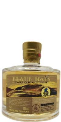 Blaue Maus 2010 Single Malt Whisky 2nd Fassfullung SF German Oak Single Cask 40% 200ml