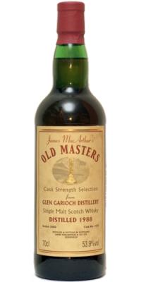 Glen Garioch 1988 JM Old Masters Cask Strength Selection #1535 53.9% 700ml