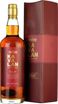 Kavalan Sherry Oak Matured 46% 700ml