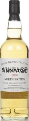 North British 2007 SV Single Grain Collection 43% 700ml