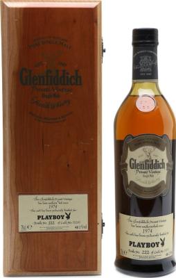 Glenfiddich 1974 Private Vintage Playboy Selection #10245 48.1% 700ml