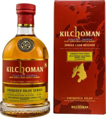 Kilchoman 2014 Uniquely Islay Series An Geamhradh 2022 Bourbon Barrel + Sauternes Hogshead Finish 56.8% 700ml