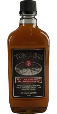 Tom Sims 6yo Kentucky Straight Bourbon Whisky 43% 750ml
