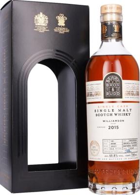 Williamson 2015 BR Single Cask Hogshead 60.8% 700ml