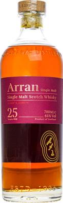 Arran 25yo Bourbon Sherry 46% 700ml