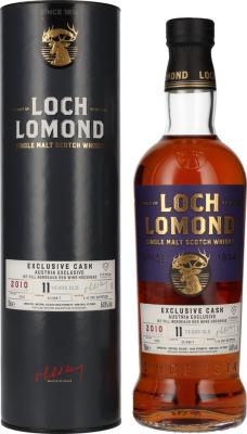 Loch Lomond 2010 Exclusive Cask 1st Fill Bordeaux Red Wine Hogshead 54.9% 700ml