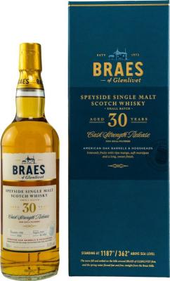 Braes of Glenlivet 1988 Batch BG/002 53% 700ml