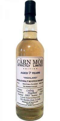 Ledaig 2005 MMcK Carn Mor Strictly Limited Edition 46% 700ml