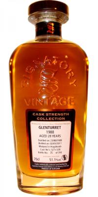 Glenturret 1988 SV Cask Strength Collection 527 + 528 51.1% 700ml