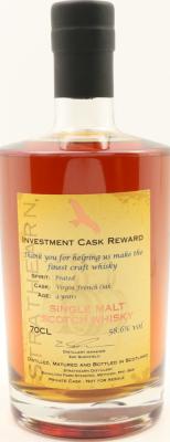Strathearn 2015 Investment Cask Reward Virgin French Oak New Charred 15--19 58.6% 700ml