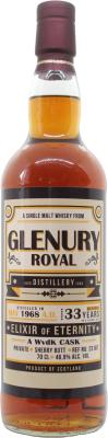 Glenury Royal 1968 UD Sherry Butt #23187 Private Bottling 46.9% 700ml