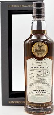 Dalmore 2005 GM Connoisseurs Choice Cask Strength Refill Bourbon Barrel #16600212 Kirsch Import 57.6% 700ml