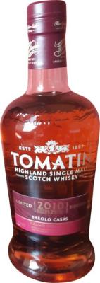 Tomatin 2010 Italian Collection Marsala Wine Casks 46% 700ml