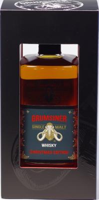Grumsiner 6yo Single Malt Christmas Edition Bourbon + Sherry 48.5% 500ml