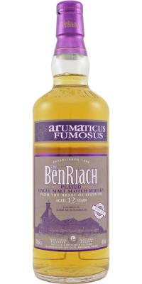 BenRiach 12yo Finished in Dark Rum Barrels 46% 700ml