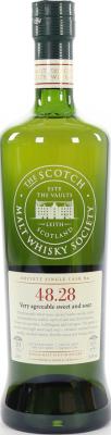 Balmenach 2000 SMWS 48.28 Very agreeable sweet and sour 1st-fill ex-Bourbon Barrel 48.28 56.6% 700ml