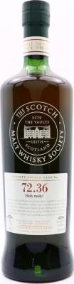 Miltonduff 1981 SMWS 72.36 Holy moly Refill Ex-Bourbon Hogshead 44.6% 700ml