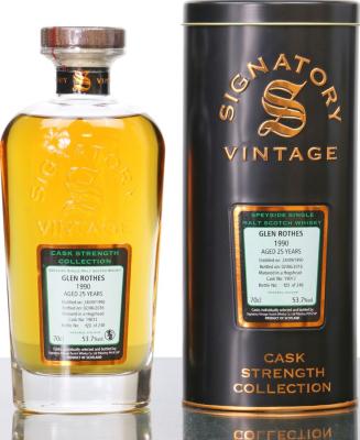 Glenrothes 1990 SV Cask Strength Collection #19012 53.7% 700ml