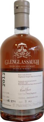 Glenglassaugh 2012 Rare Cask Release Wine Hogshead Sfwbss 57.1% 750ml