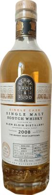 Glen Elgin 2008 BR Hogshead The Whisky Shop Dufftown 53.4% 700ml