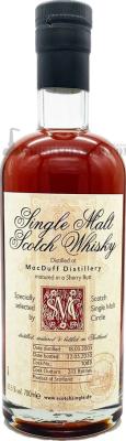 Macduff 2003 MC First Fill Sherry Cask #1089 55.5% 700ml