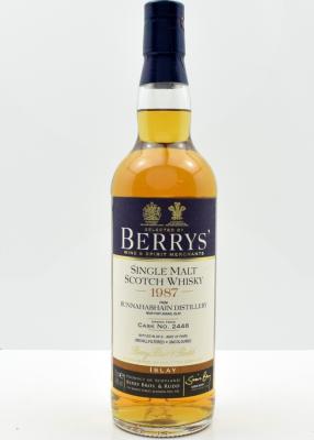 Bunnahabhain 1987 BR Berrys 25yo #2460 Malt-Whisky.ch Shop Chur 50% 700ml