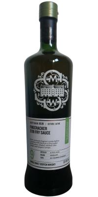 Glenturret 2013 SMWS 16.81 Firecracker stir fry sauce Refill Re-Charred Hogshead 63.1% 700ml