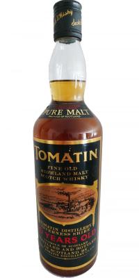 Tomatin 10yo Pure Malt Fine Old Highland Malt Scotch Whisky 43% 750ml