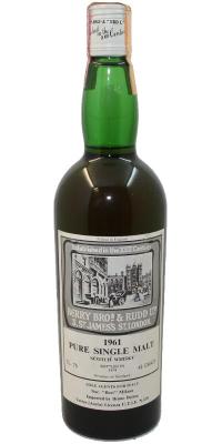 Pure Single Malt 1961 BR 43% 750ml