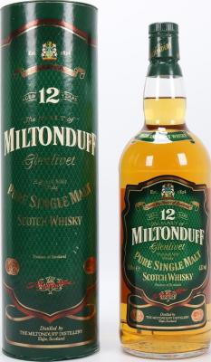 Miltonduff 12yo Pure Single Malt 43% 1000ml