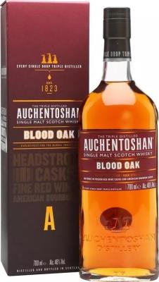 Auchentoshan Blood Oak 2015 Limited Release Travel Retail 46% 700ml