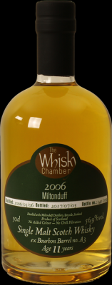 Miltonduff 2006 WCh Ex-Bourbon Cask A3 56.9% 500ml