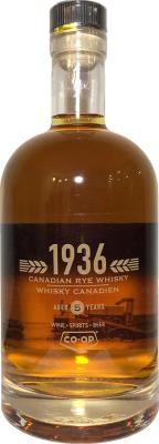 1936 5yo Saskatoon Co-op 45% 750ml