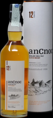 anCnoc 12yo Distillery Bottling 40% 700ml