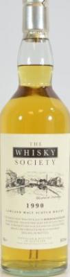 Rosebank 1990 SMS The Whisky Society 58.3% 700ml