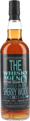 Speyside 1977 TWA Bottled Letters 38yo Refill Sherry Wood 46.8% 700ml